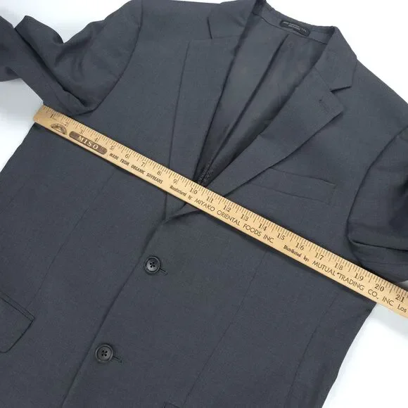 NEW John Varvatos 100% Wool Blazer Suit Jacket Old Money Preppy Quiet Luxury
